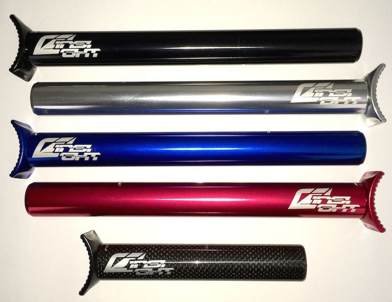 Insight BMX Pivotal Alloy Seat Post 22.2mm Silver 250mm Length