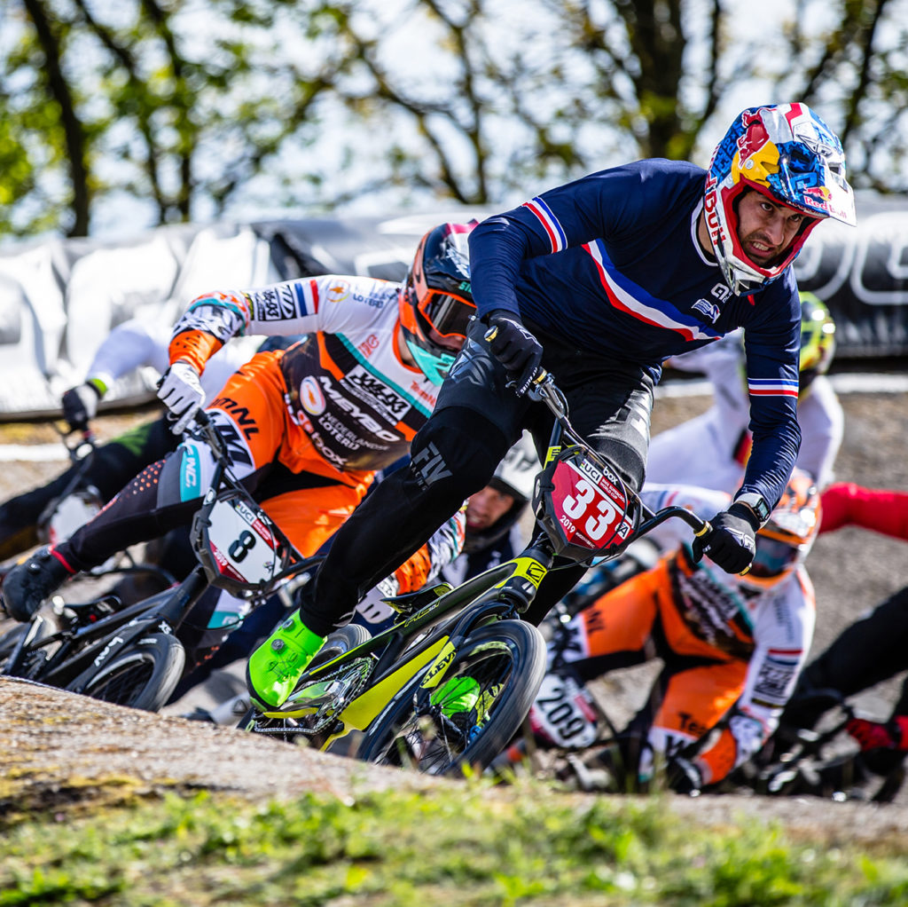 The UCI BMX World Cup held rounds 3 & 4 in Papendal, The Netherlands and Joris Daudet came into the weekend as the Elite Mens overall points leader. Joris looked to keep his season full of podium finishes on track, but it would be tough against the worlds fastest races on the World Cup tour. Lets take a look at how the weekend went for Joris.