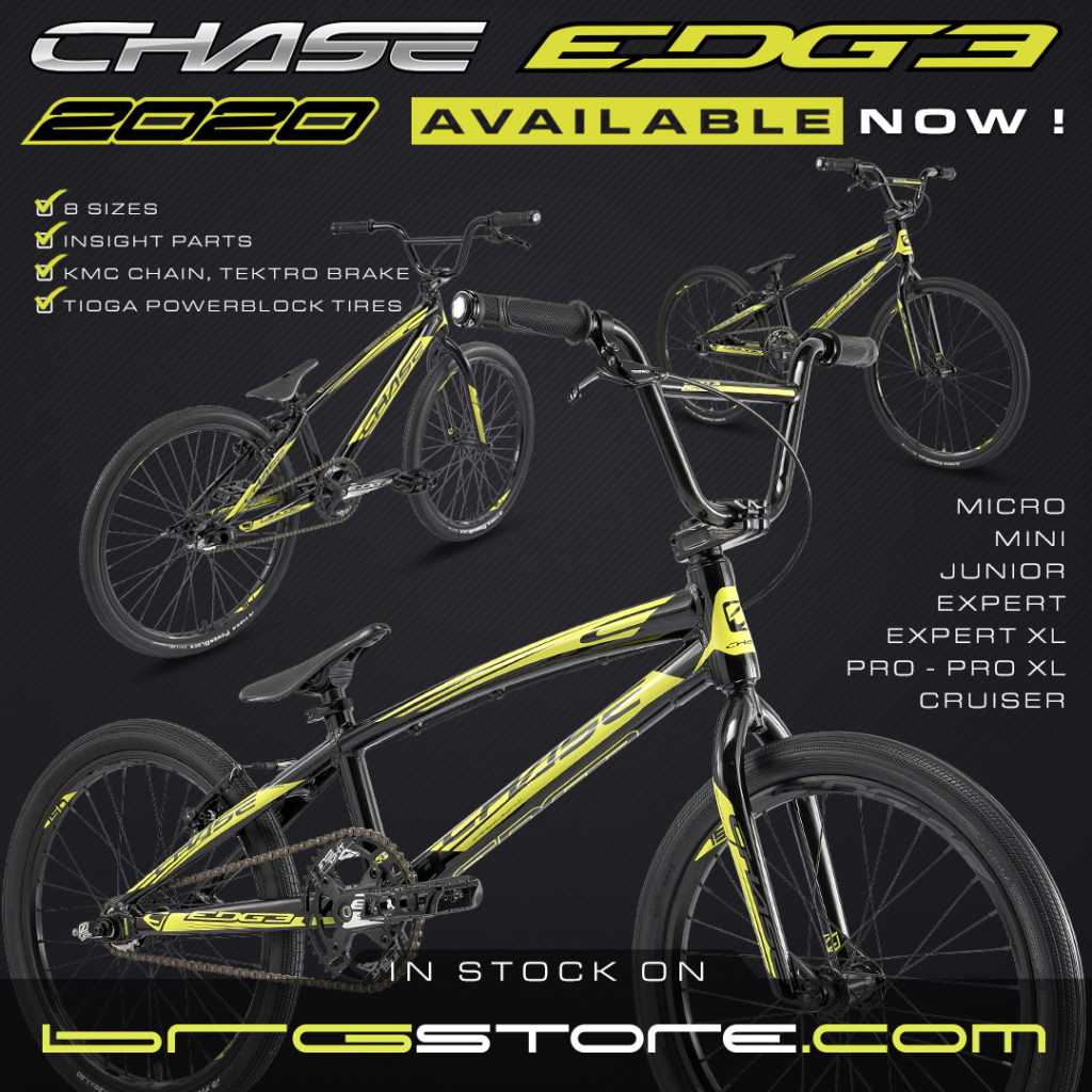The 2020 Chase Edge bikes are now in stock in the USA and Australia. Contact your local dealer to get one on order, or check out BRGstore.com to get one today. Bikes will arrive into Europe in the next 2 weeks.
