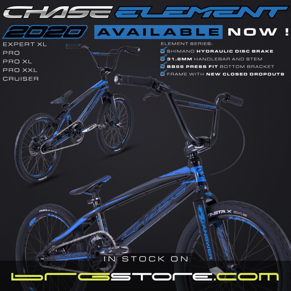 Chase Element bikes arrived today into the USA! Pick one up now at BRGstore.com or ask your local dealer to order one from us!