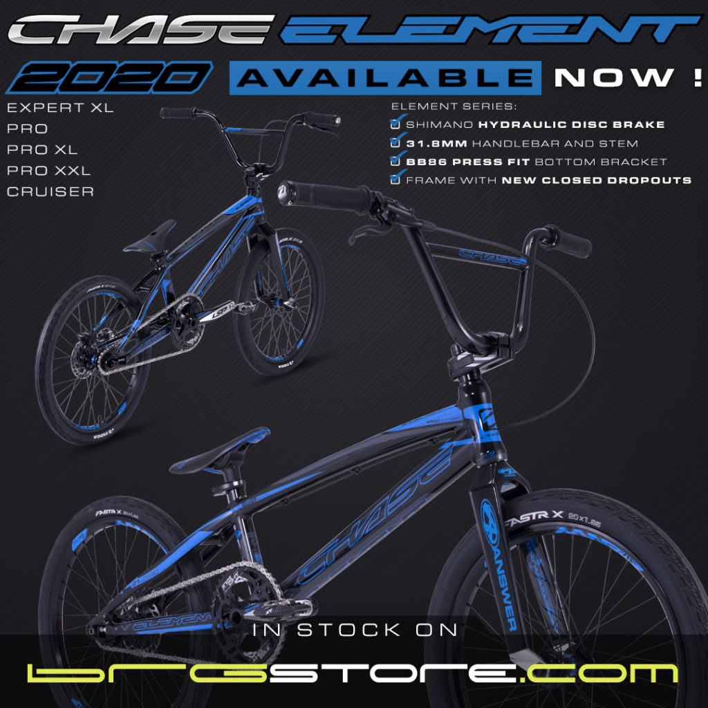 Chase Element bikes arrived today into the USA! Pick one up now at BRGstore.com or ask your local dealer to order one from us!