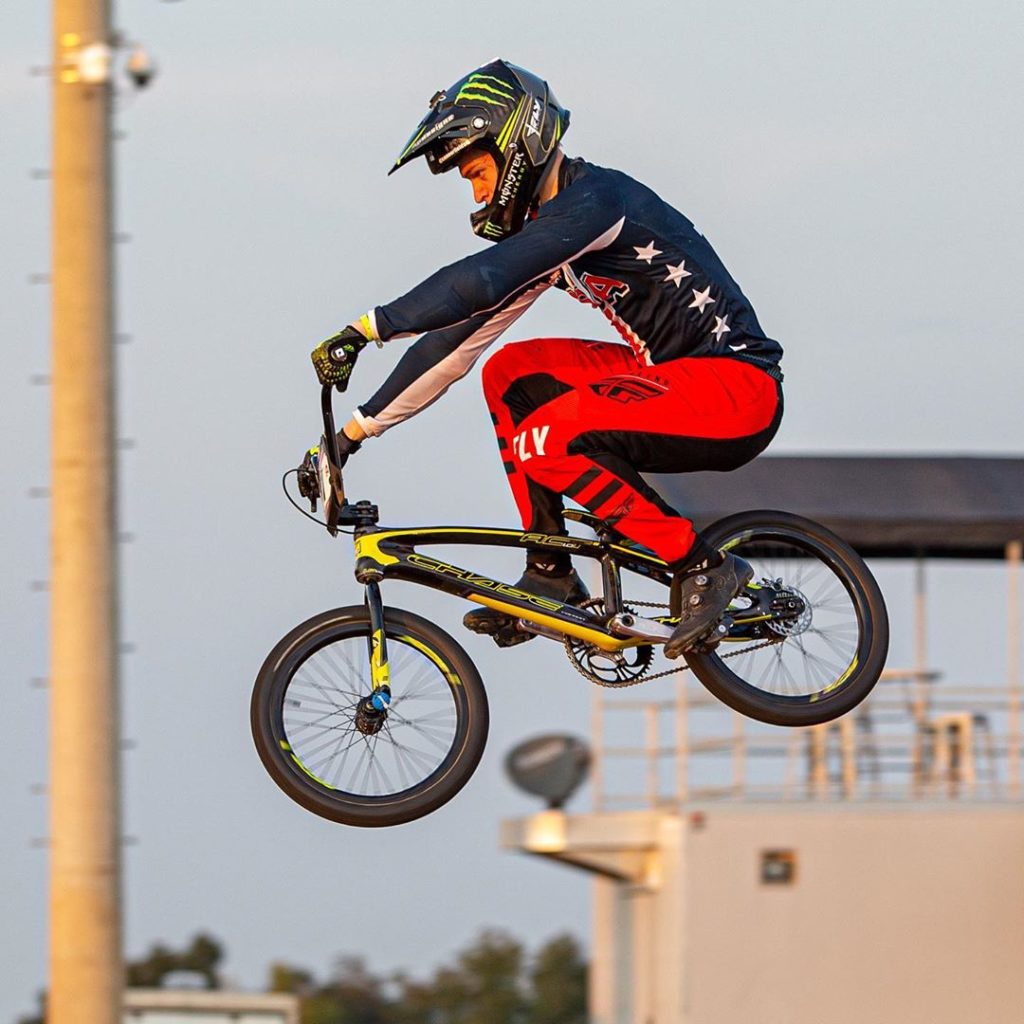 Connor finish 2nd at UCI BMX World Cup Round 7 at Rock Hill, USA BMX