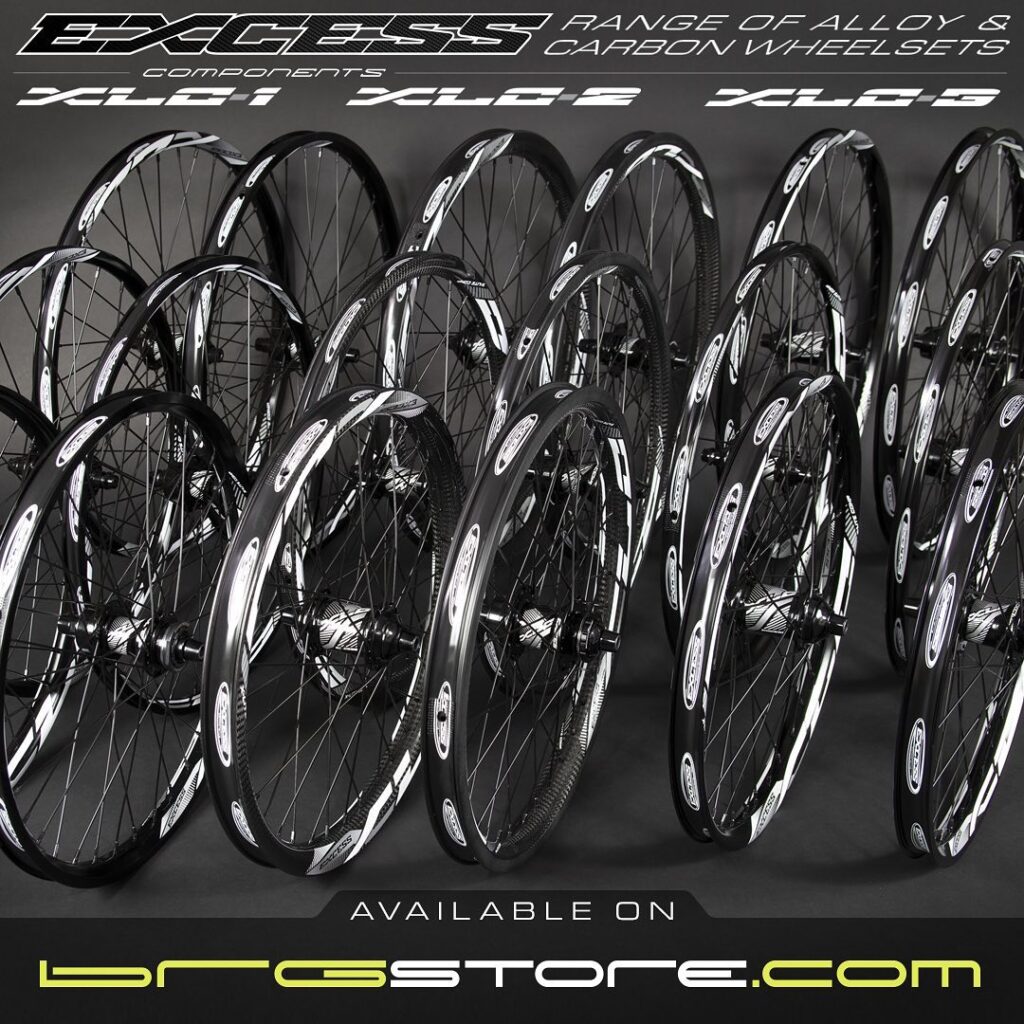 EXCESS is excited to announce our all new XLC Complete Wheels Lineup! We have 3 different wheel options to fit the needs for any level of racing : The XLC-1 wheels are the perfect upgrade to lighten up your bike and have a solid set up, The XLC-2 wheels features lightweight alloy rims with a Pro level rear cassette hub with 360 point of engagement, The XLC-3 Carbon Fiber wheels are our Elite level wheel set with 3K Carbon Rims and the 360 Point of Engagement rear cassette hub. Available now on BRGstore.com