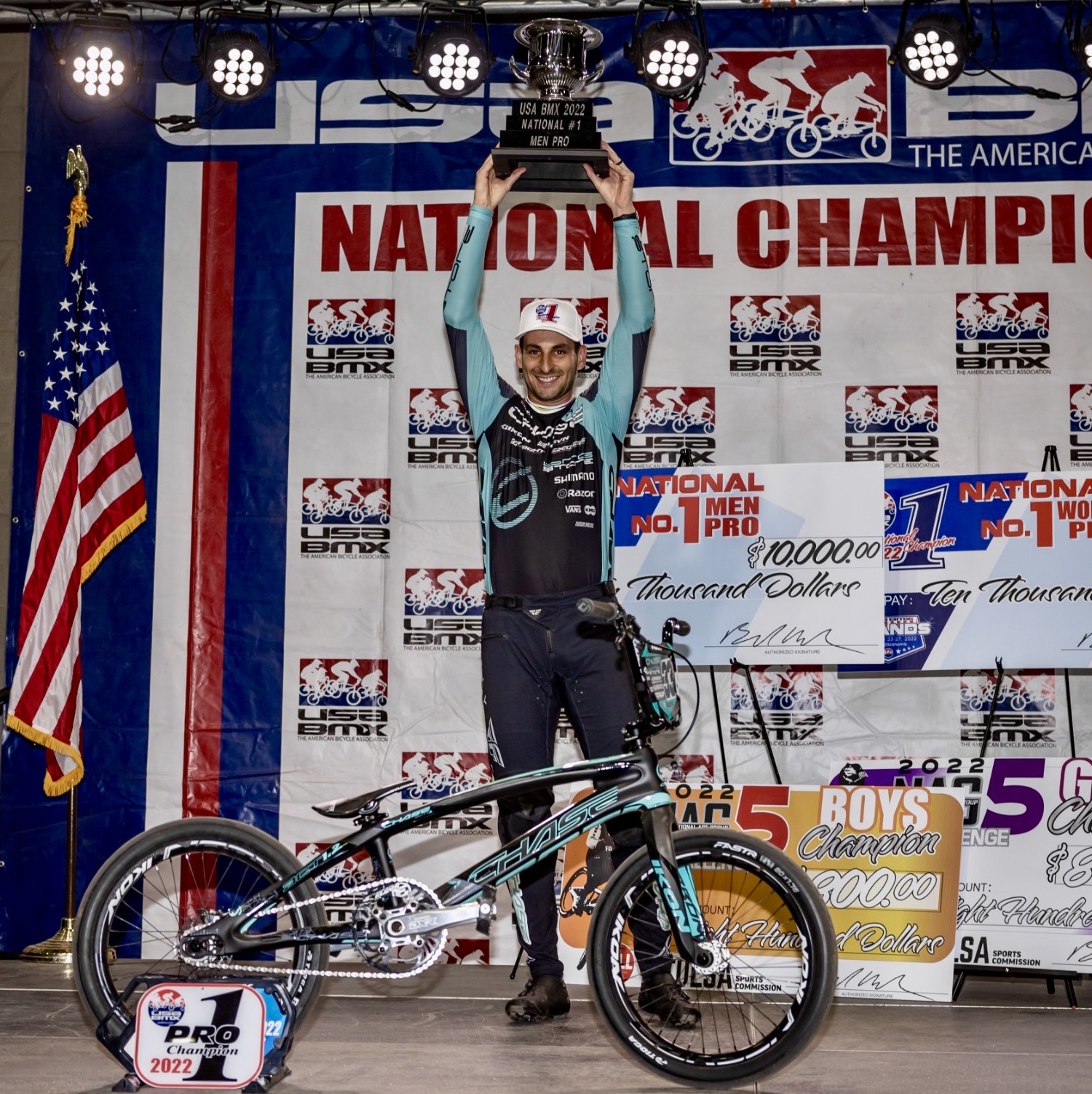 Joris Daudet and Barry Nobles win USA BMX 1 Pro titles in Tulsa