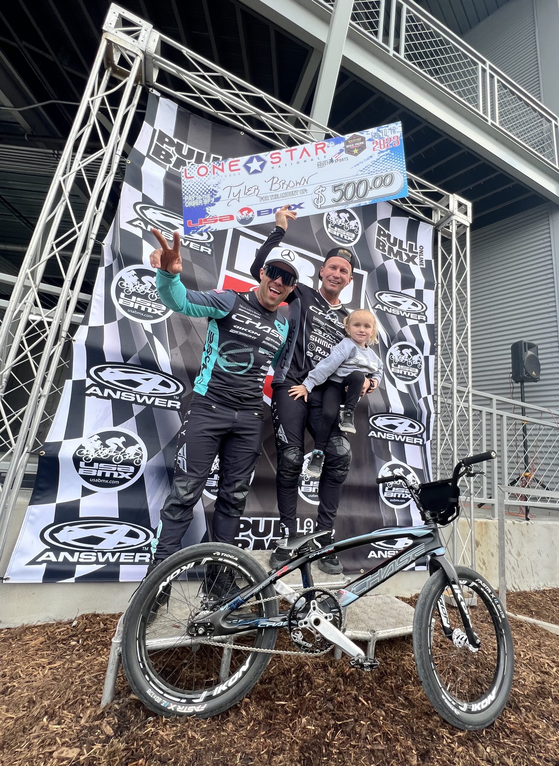 Izaac And Barry Win The USA BMX Pro Season Opener In Houston BMX 