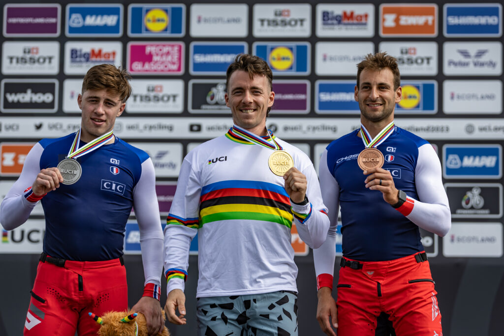 Joris Daudet Podiums at the UCI BMX World Championships